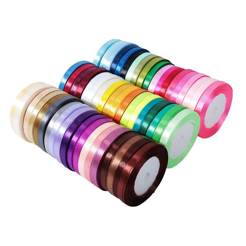 Sewing Roll - Grosir 25Yard/Rol 6Mm Pita Satin DIY