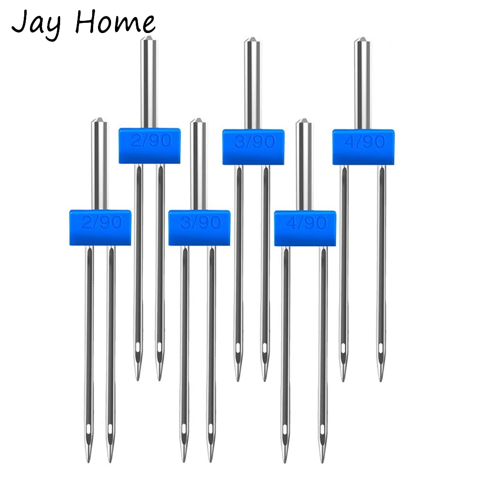 Twin Needle Stretch - 3PCS Jarum Mesin Jahit Double Twin