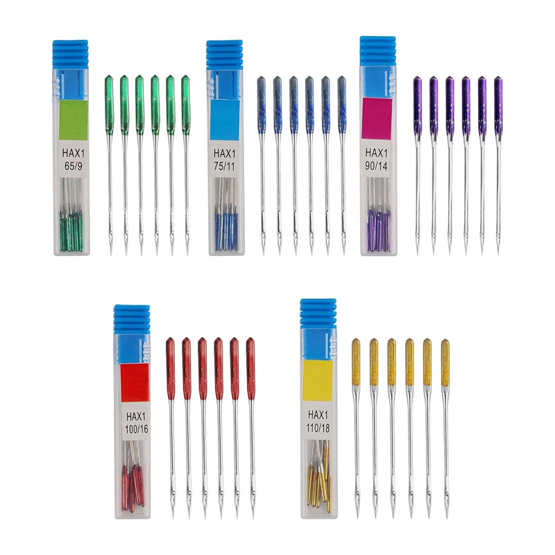 Twin Needle Stretch - 30 Buah Jarum Mesin Jahit Universal
