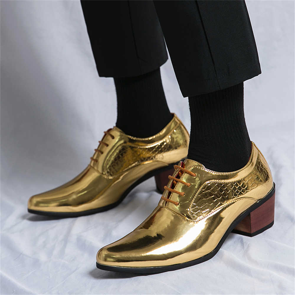 Sewing New - Sepatu Kets Berpakaian Sepatu Gaun Coklat
