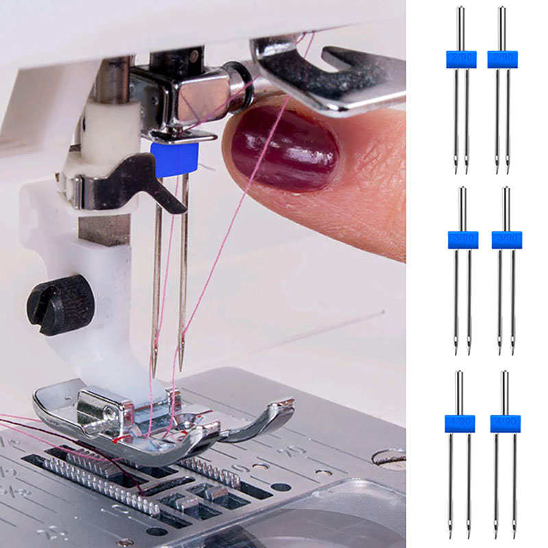 Twin Needle Stretch - 3 Buah Jarum Mesin Jahit Jarum