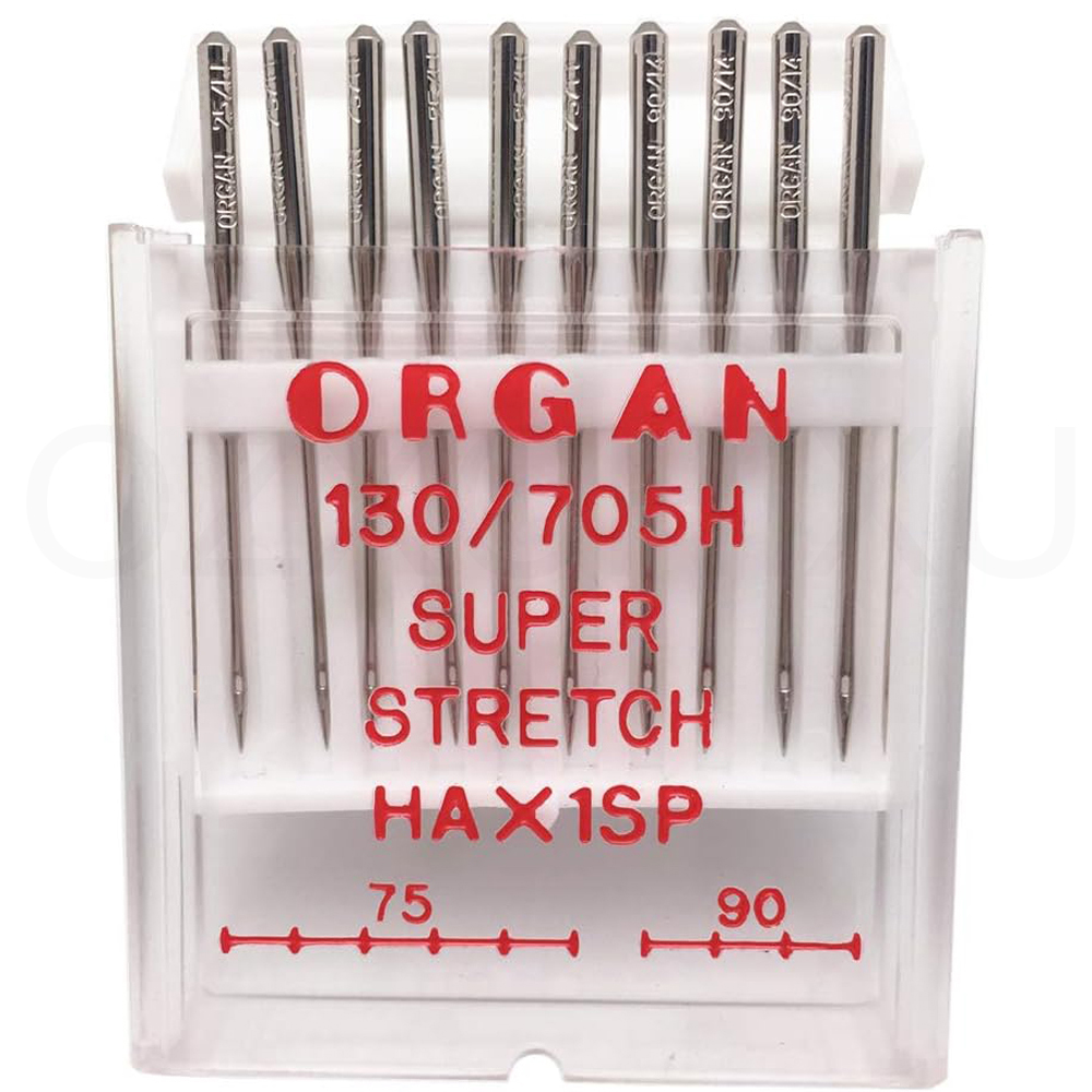 Twin Needle Stretch - 10 buah jarum Organ Serger #75