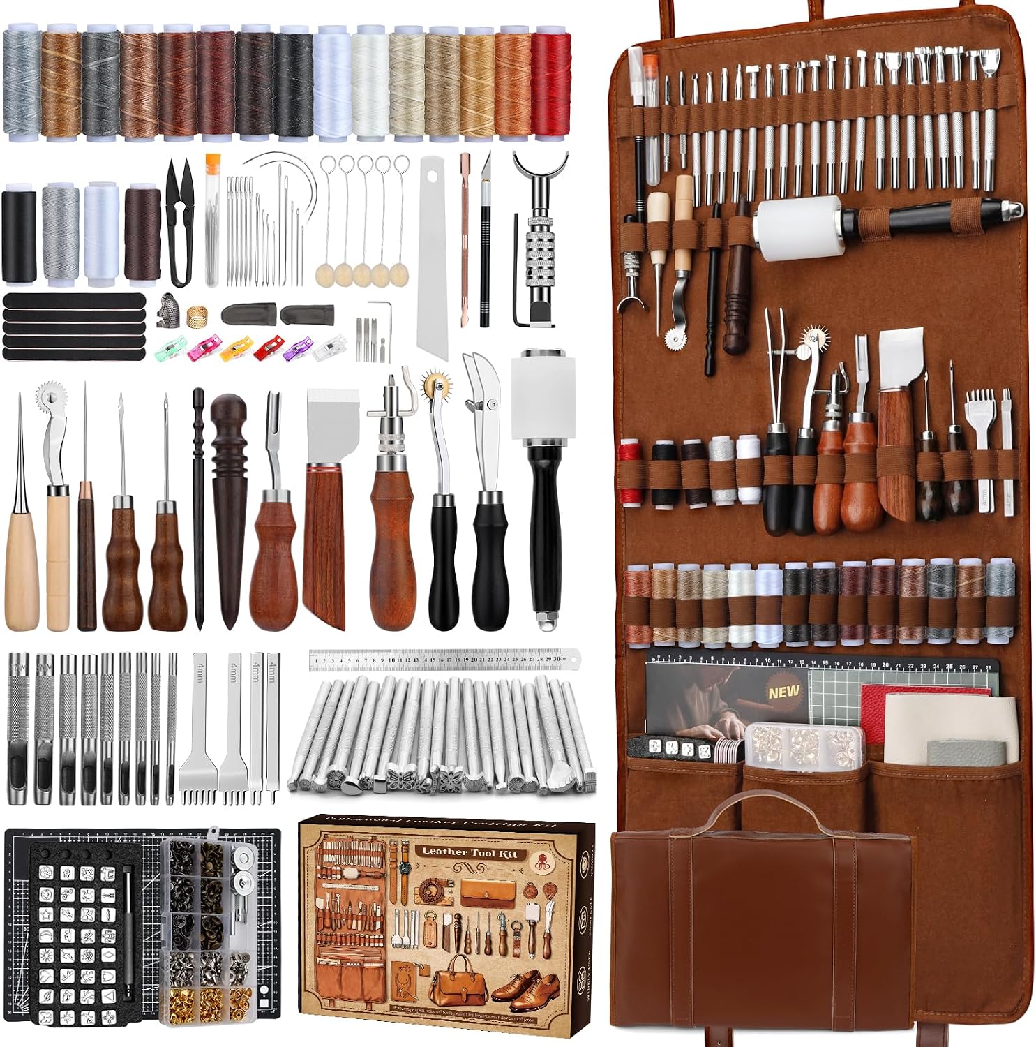 Sewing Kit - Perlengkapan Kerja Kulit, Peralatan Kerja Kulit