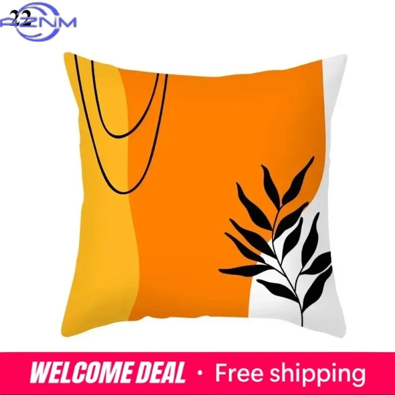 Sarung Bantal Abstrak Oranye B - Century Textile & Sewing Supply Saskatoon Sk ulasan dan harga