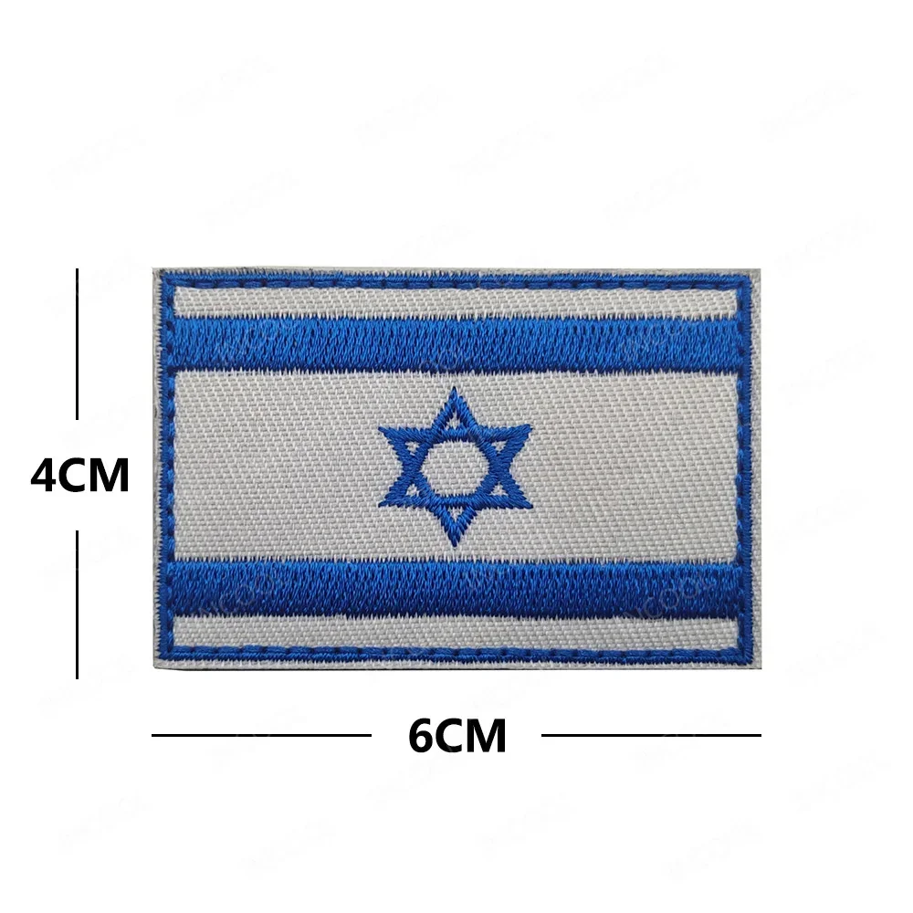 Patch bendera bordir Israel re - Velcro Sew On ulasan dan harga