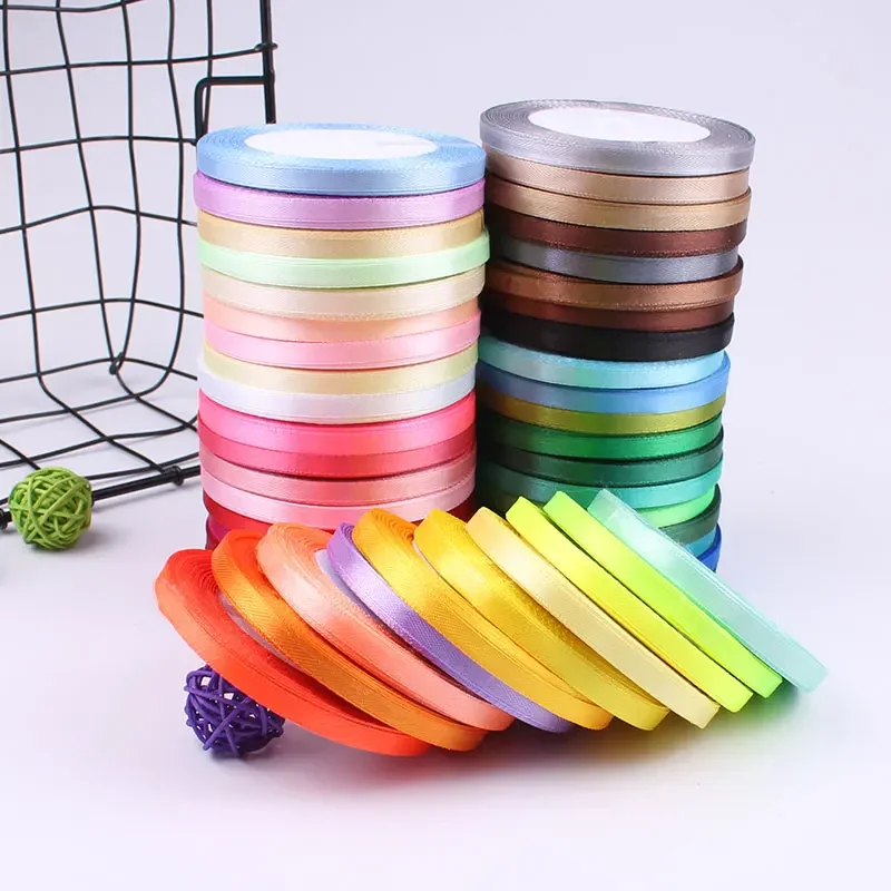 Grosir 25Yard/Rol 6Mm Pita Sat - Sewing Roll ulasan dan harga