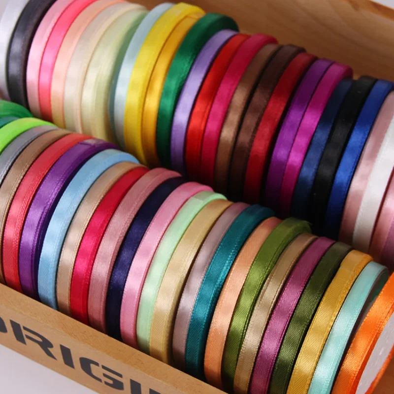 Grosir 25Yard/Rol 6Mm Pita Sat - Sewing Roll ulasan dan harga