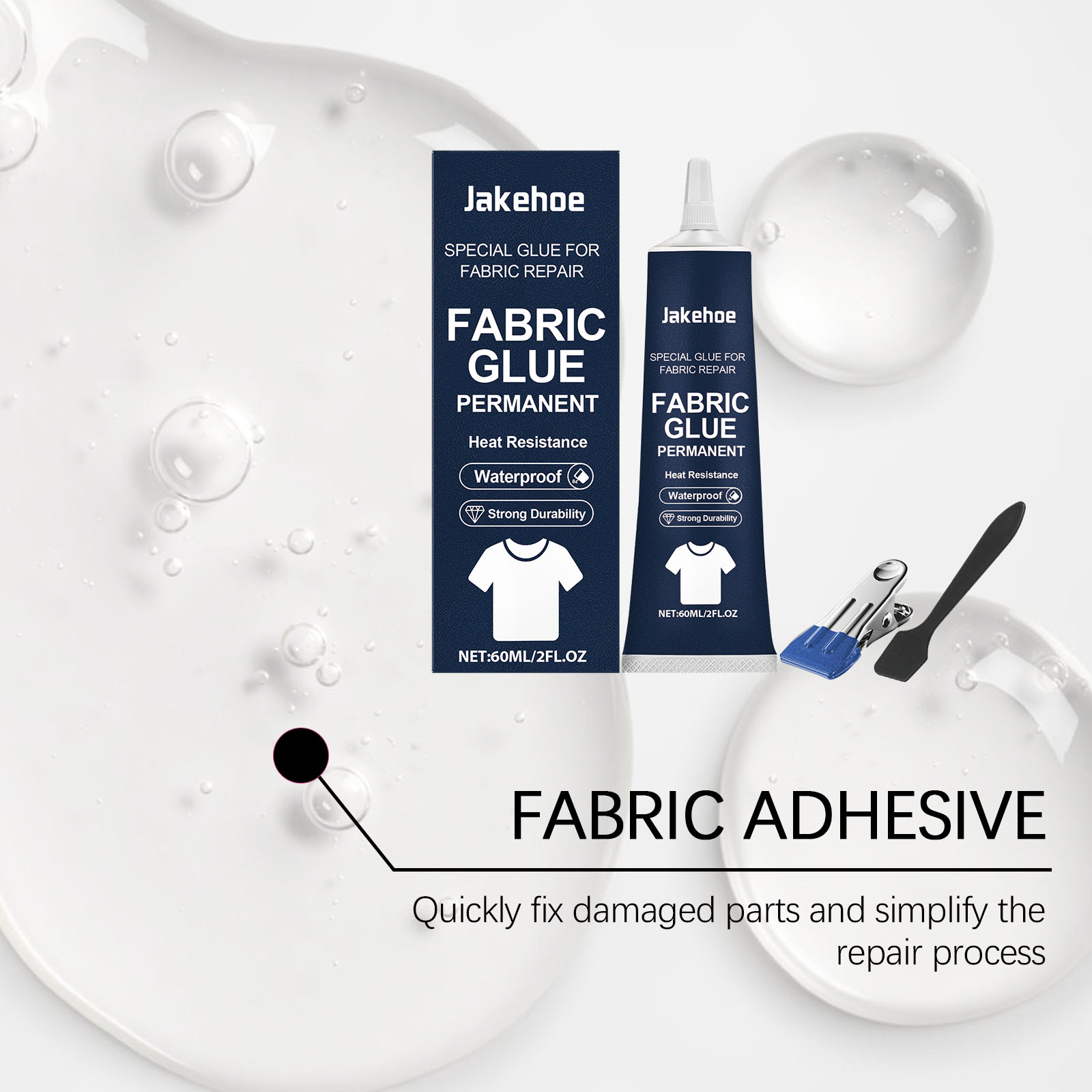 Lem Perbaikan Kain Jakehoe, Pe - Fabric Glue Bond ulasan dan harga