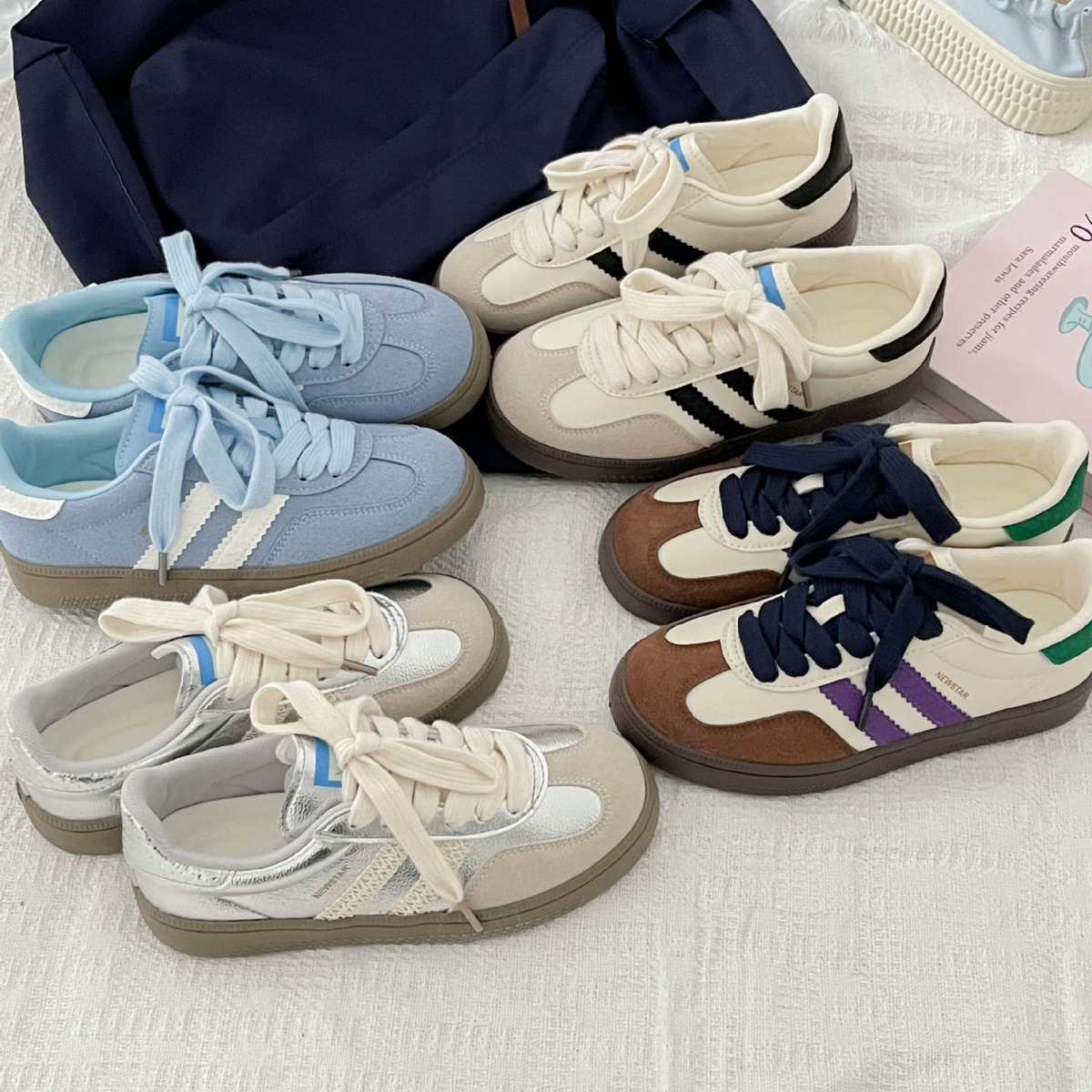 Sepatu sneakers bergaya vintag - Sewing New ulasan dan harga
