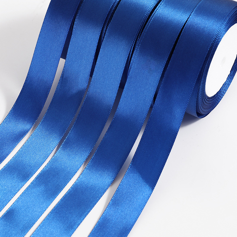 6Mm ~ 50Mm Pita Satin Biru Roy - Sewing Roll ulasan dan harga