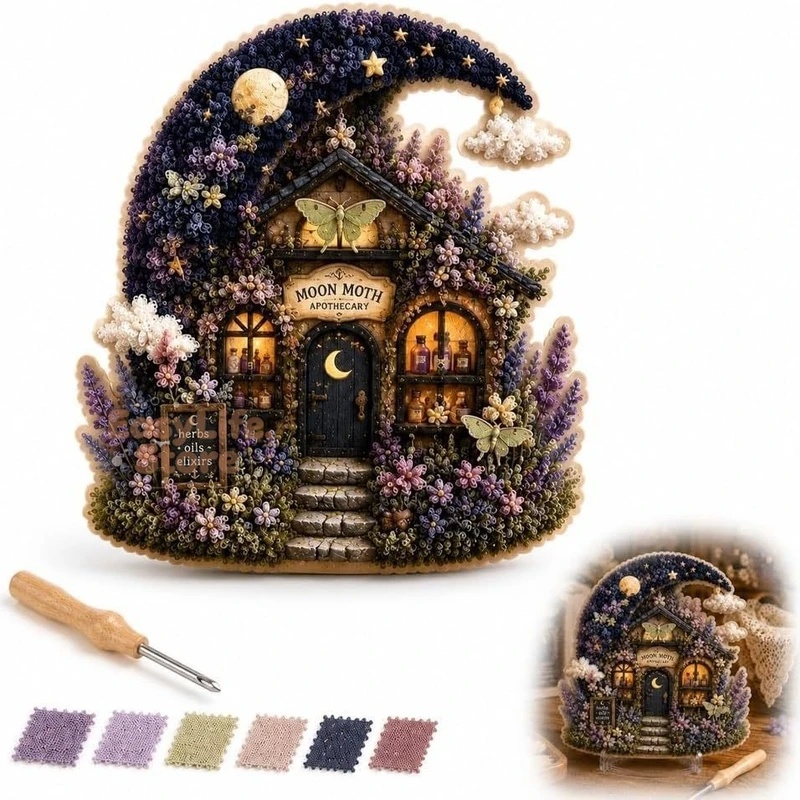 Kit Seni Poke Kain 3D Desain D - Textile Sewing Techniques ulasan dan harga