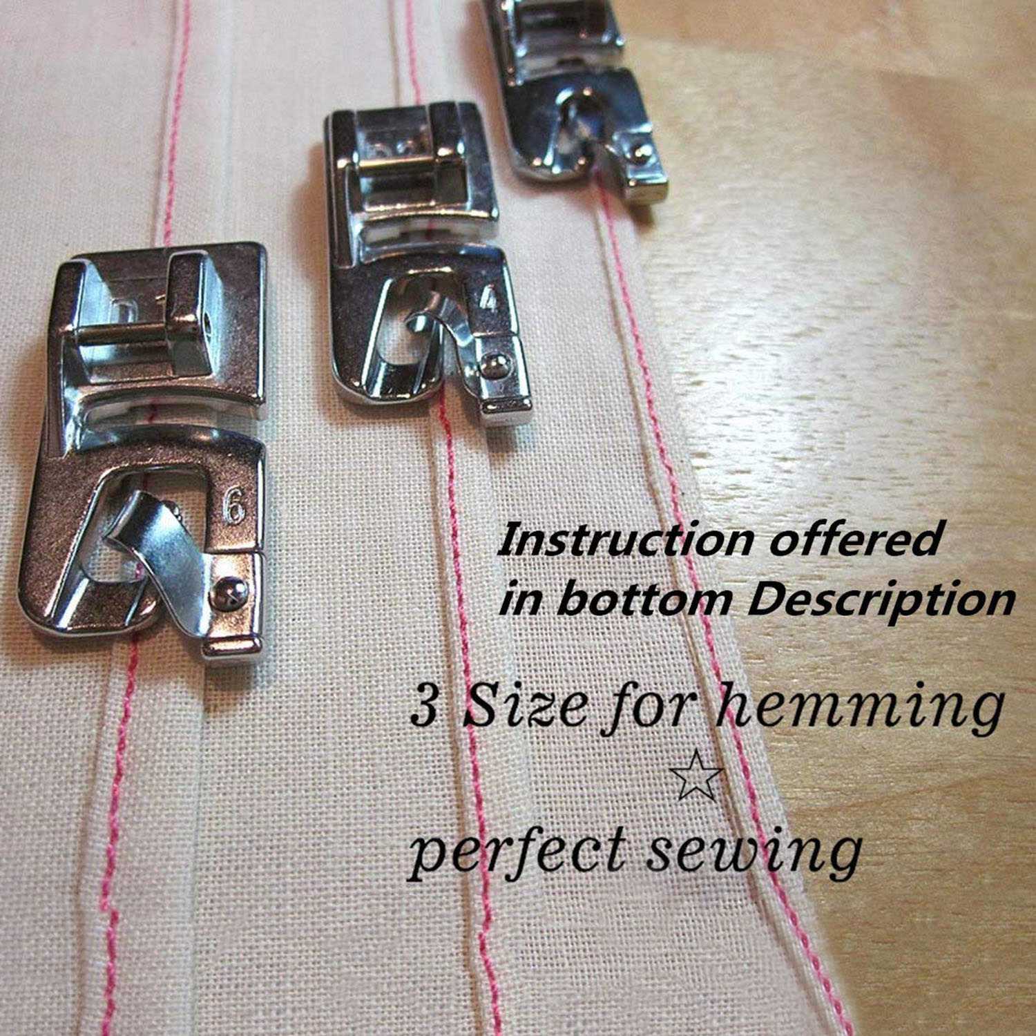 Set 3 Pcs Alat Penjahit Hemmer - Sewing Roll ulasan dan harga