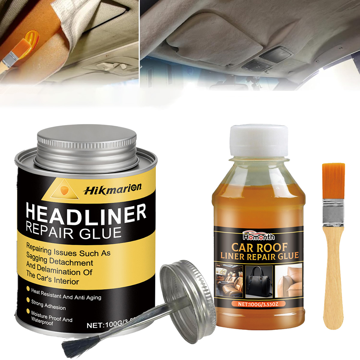 Lem Perbaikan Headliner 100ml  - Fabric Glue Bond ulasan dan harga