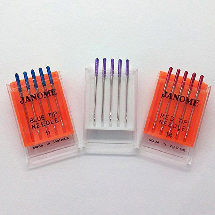 Mesin Jahit Janome Biru Jarum  - Twin Needle Stretch ulasan dan harga