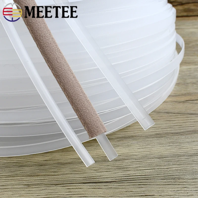 10Meter 4-12Mm Plastik Bening  - Textile Sewing Support ulasan dan harga
