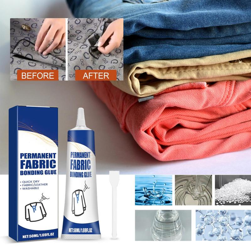 Lem jahit perbaikan kain benin - Fabric Glue Bond ulasan dan harga