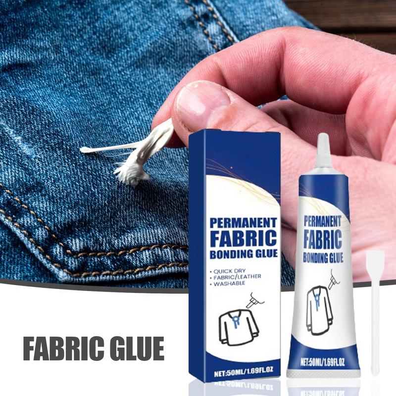 Lem jahit perbaikan kain benin - Fabric Glue Bond ulasan dan harga