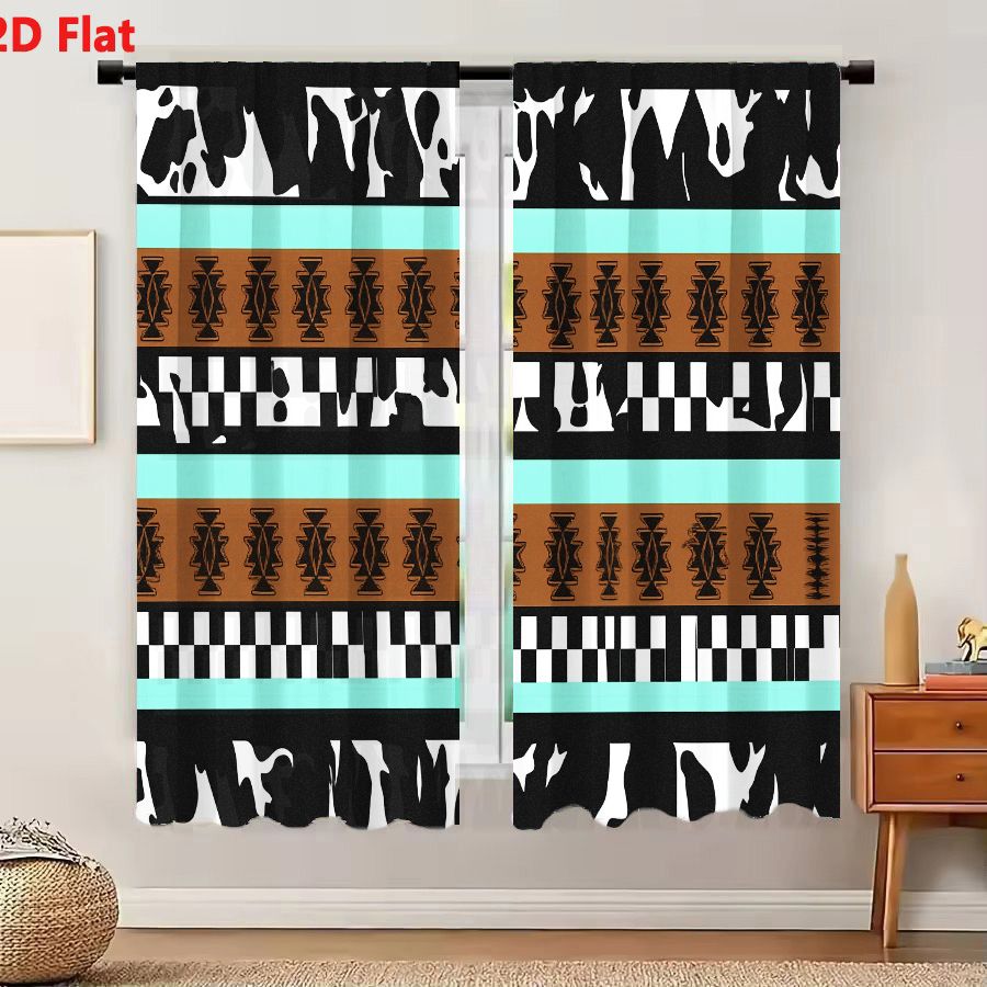 2 Buah Tirai 2D Pola Tribal Ab - Century Textile & Sewing Supply Saskatoon Sk ulasan dan harga