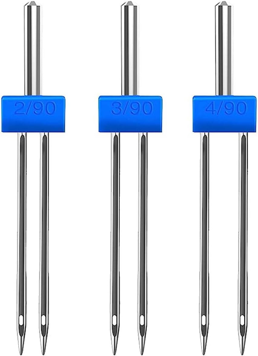 9 Buah Jarum Mesin Jahit Jarum - Twin Needle Stretch ulasan dan harga