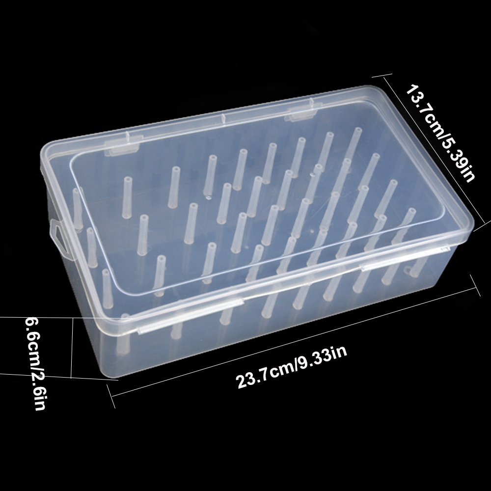 Kotak Benang Jahit Baru 42 Bua - Bobbin Organizer Box ulasan dan harga
