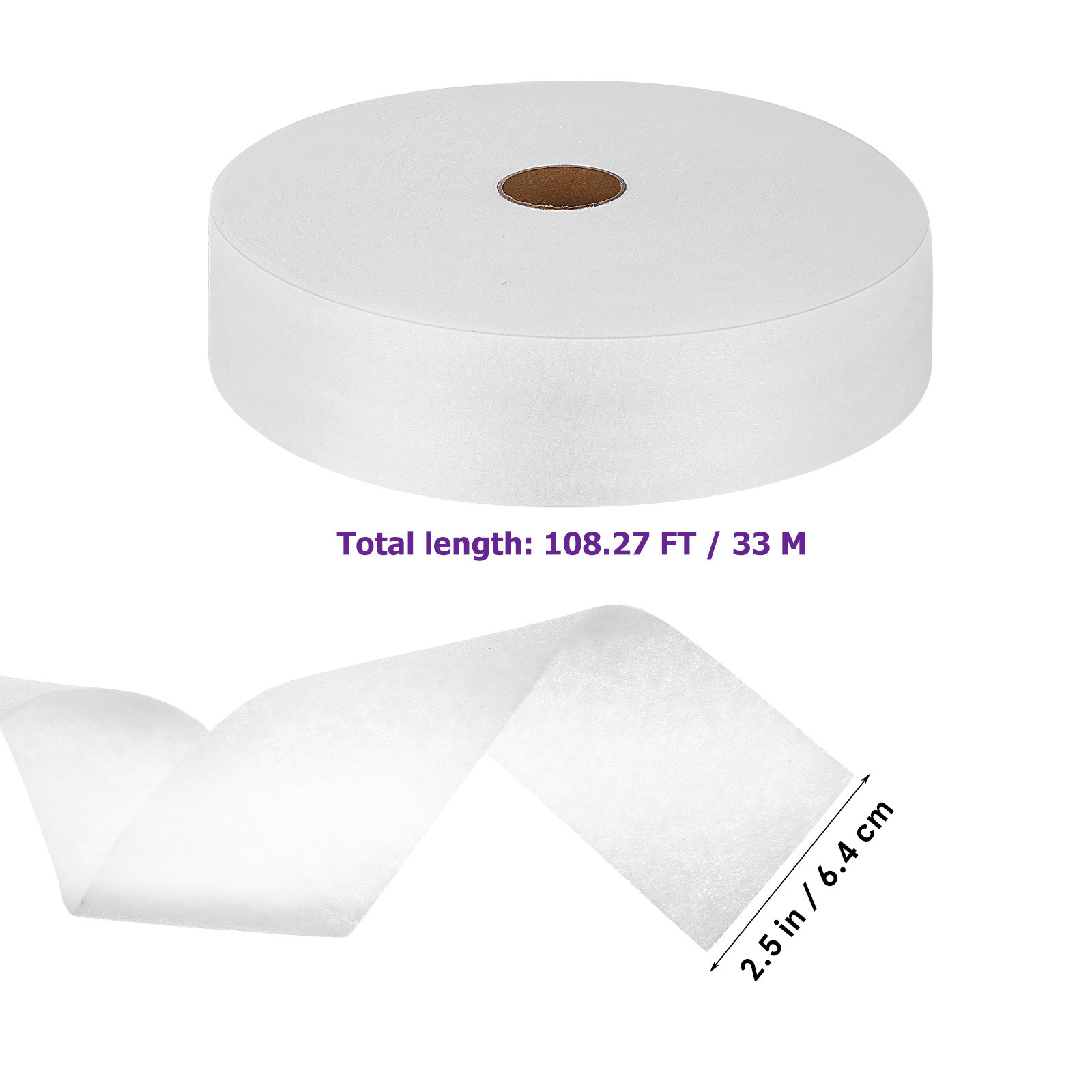 2 Gulung Kain Bantalan Nonwove - Sewing Roll ulasan dan harga