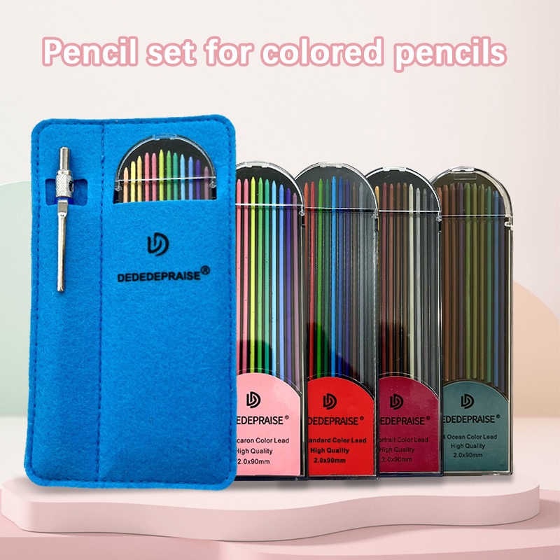 Set Pensil Mekanik 12/24 Warna - Staedtler Pencil Lumocolor ulasan dan harga