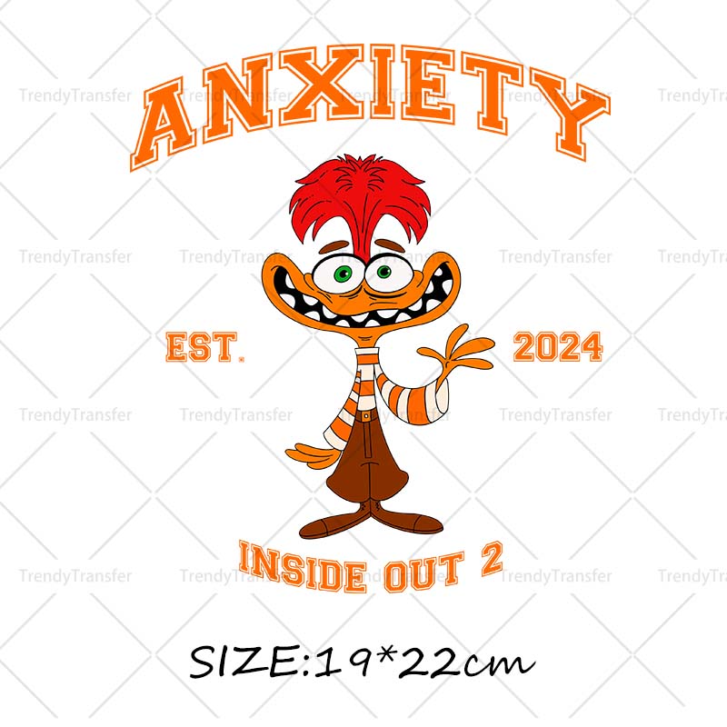 Inside Out stiker Transfer pan - Velcro Sew On ulasan dan harga