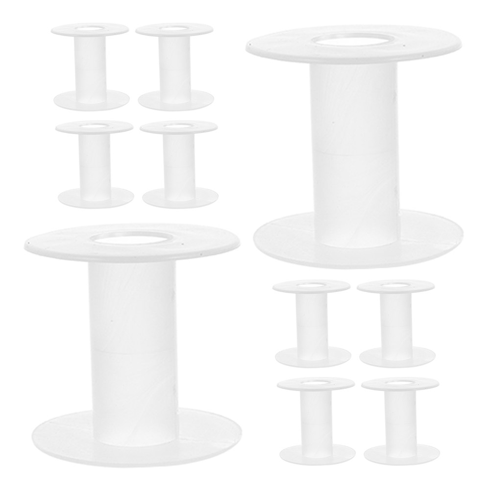 15 buah gulungan kawat plastik - Thread Bobbins Empty ulasan dan harga