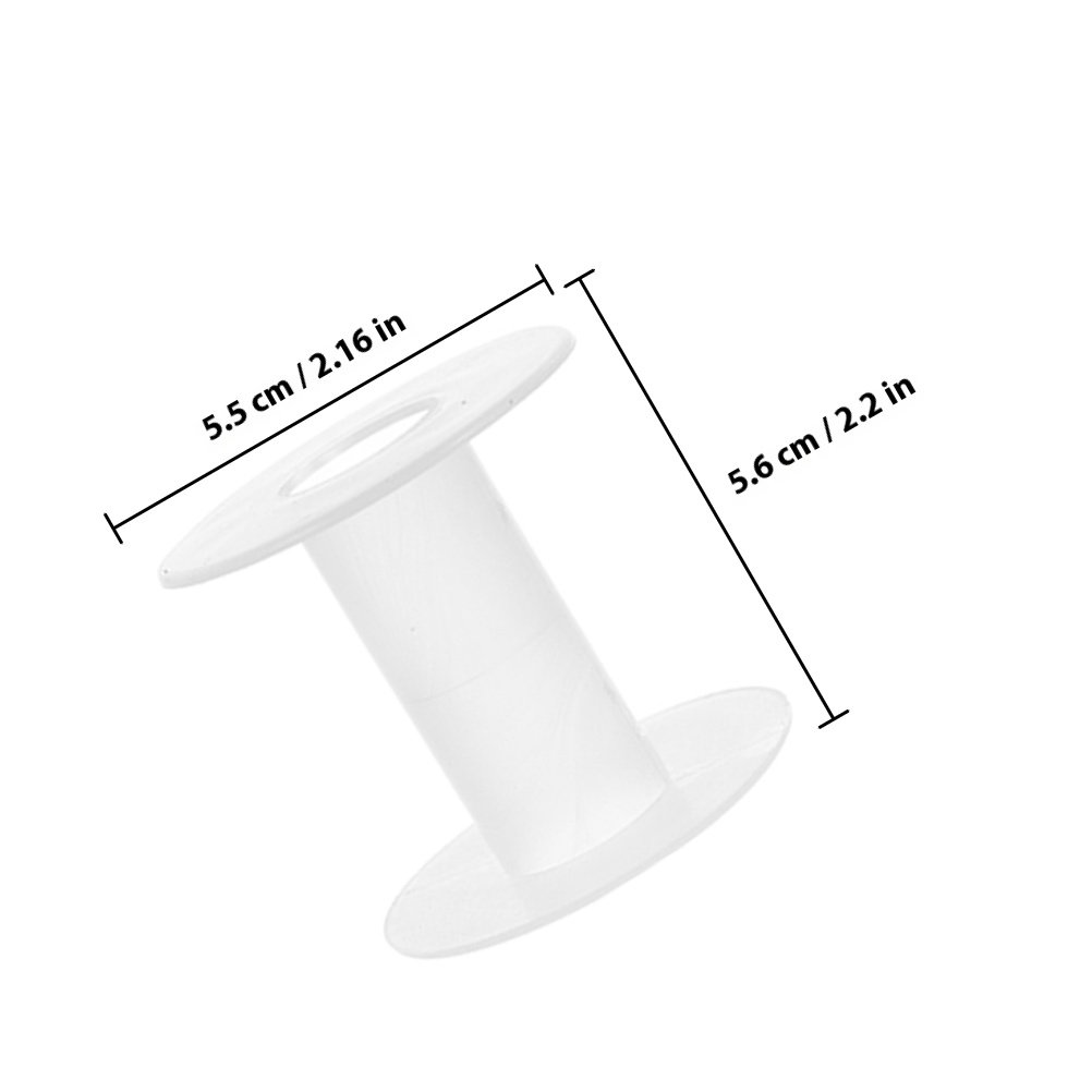 15 buah gulungan kawat plastik - Thread Bobbins Empty ulasan dan harga