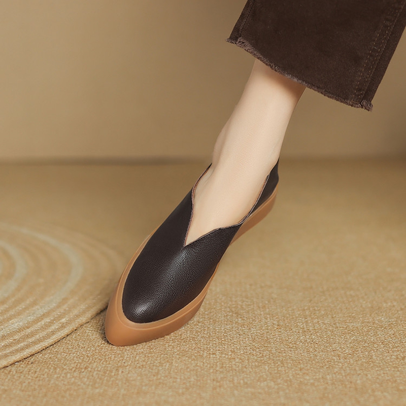 Sepatu pantofel kulit asli wan - Sewing New ulasan dan harga