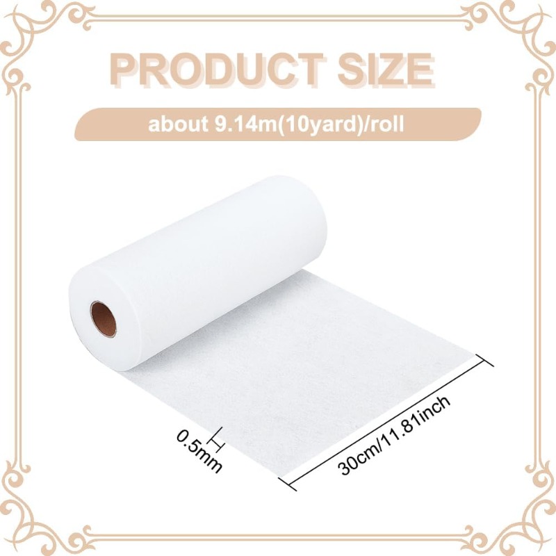 10 Yard bulu domba dapat diper - Interfacing Iron On ulasan dan harga