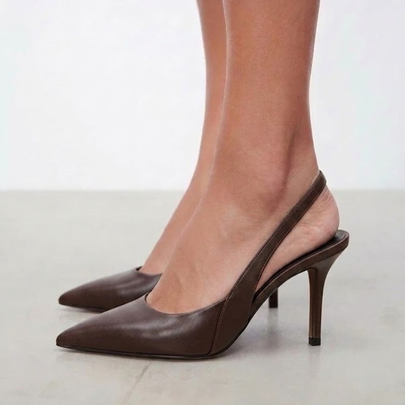 Sepatu Wanita Elegan Cokelat T - Elastic Waistband Roll ulasan dan harga