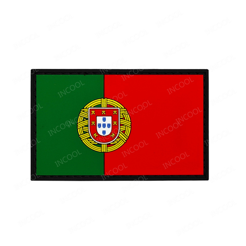 Portugal bendera bordir Patch  - Velcro Sew On ulasan dan harga