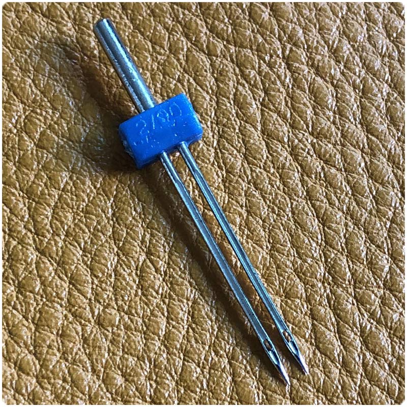 Jarum ganda 2/3/4mm benang ata - Twin Needle Stretch ulasan dan harga