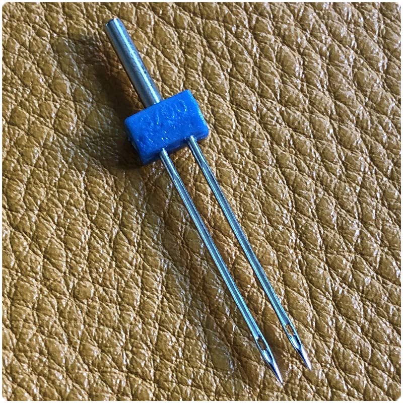Jarum ganda 2/3/4mm benang ata - Twin Needle Stretch ulasan dan harga